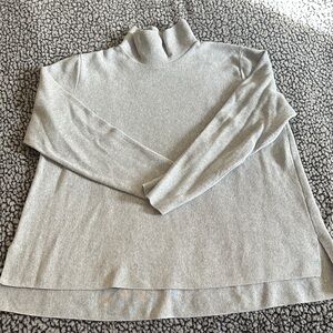 COS Gray Turtleneck Sweater